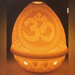 Lladro Om Lithophane Porcelain